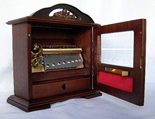 Amazon | 【日本全国 最高級 72弁立型オルゴール「ウォールナット